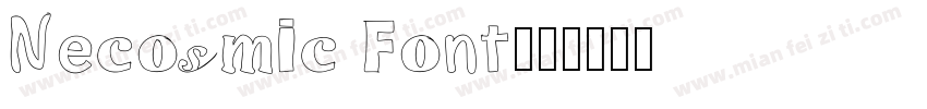 Necosmic Font字体转换